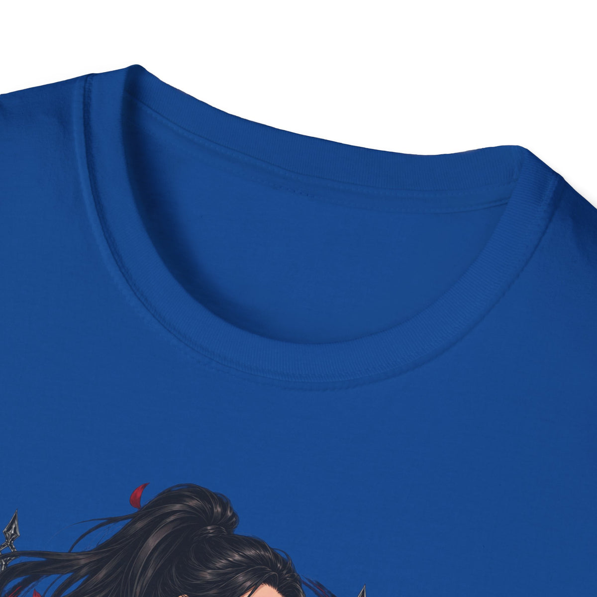 The Seducer | Sexy Black Haired Pony Tail Pin Up Girl Graphic Shirt