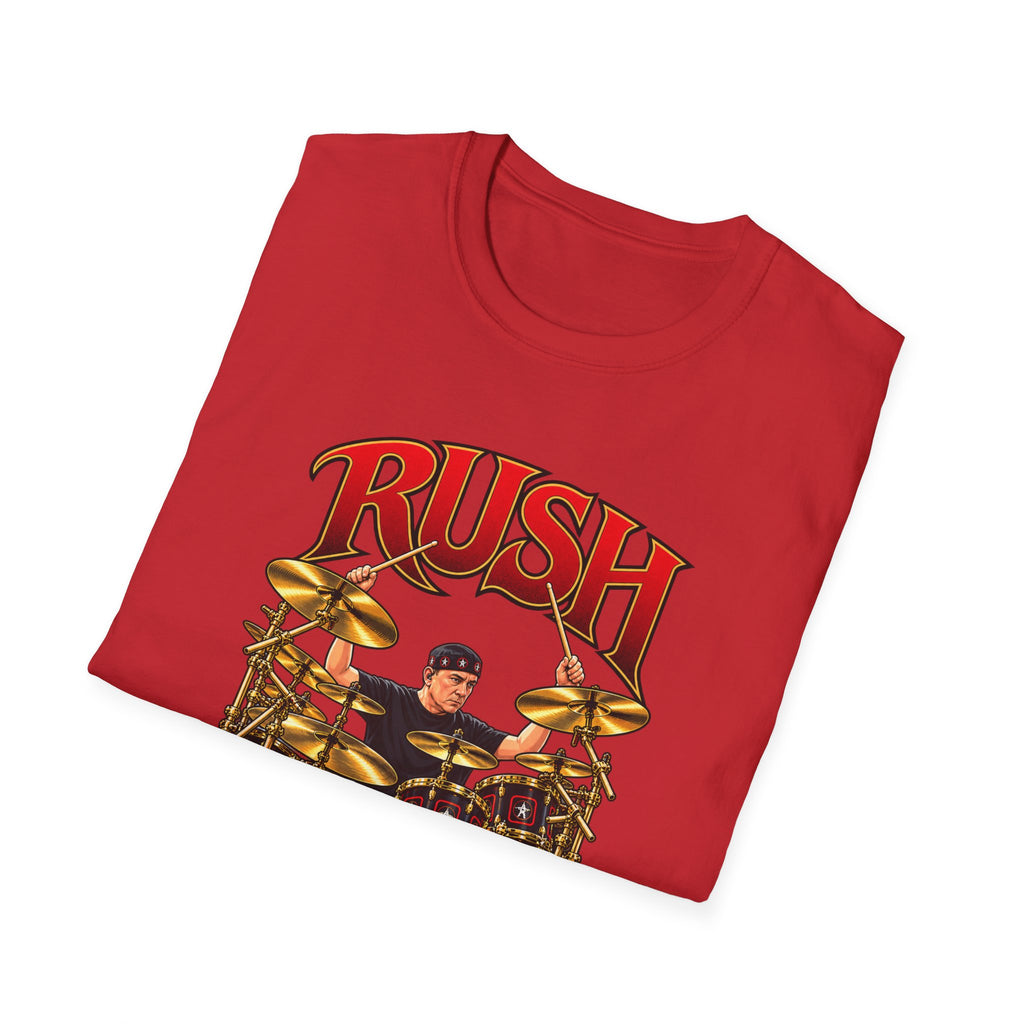 Rush | Neil Peart Drum Solo | Prog Rock Drummer Graphic T-Shirt