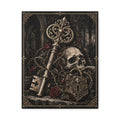 Canvas | Skeleton Key | Occult Wall Art