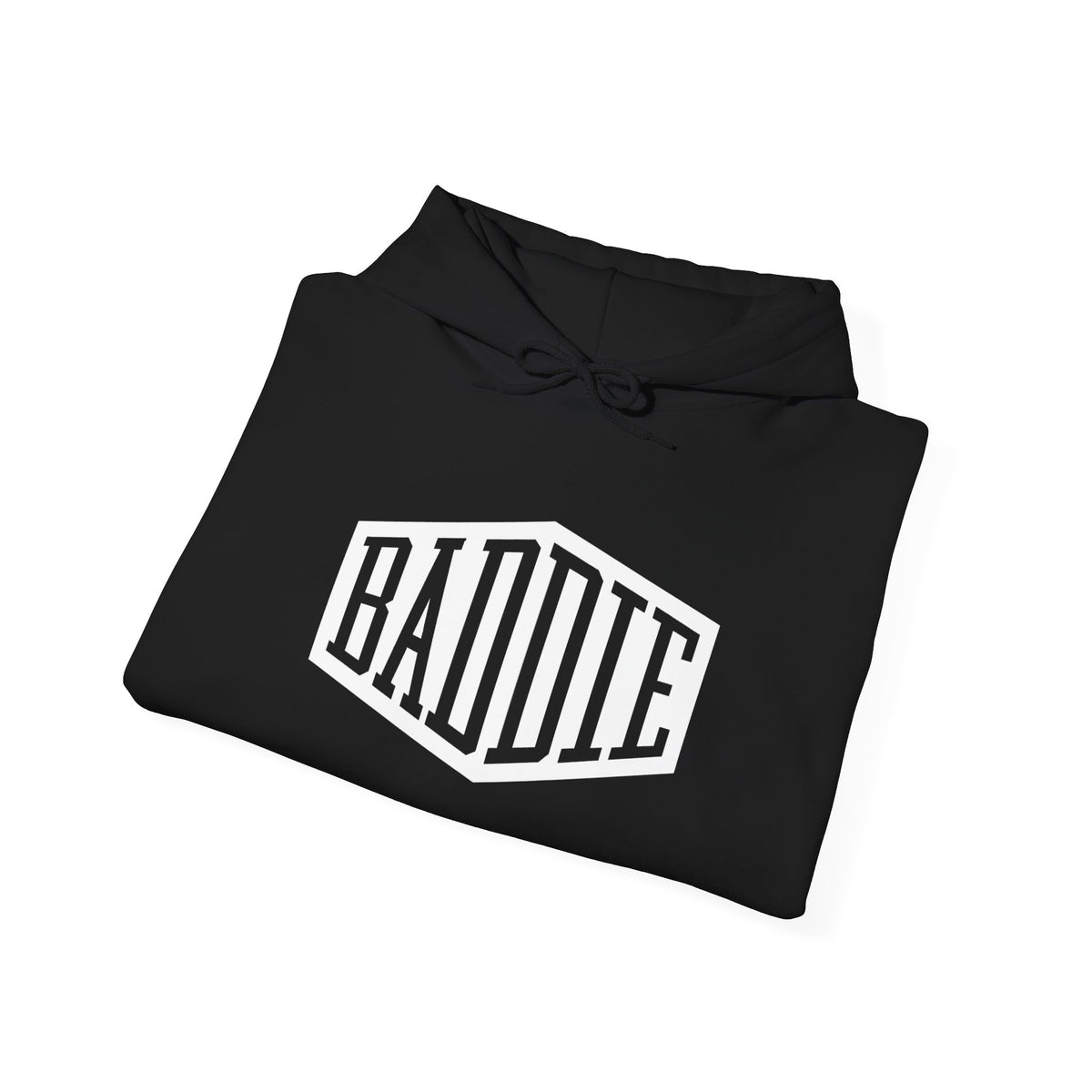 Baddie GTA 6 Inspired Hoodie – Bold Retro Shield Graphic Hoodedie