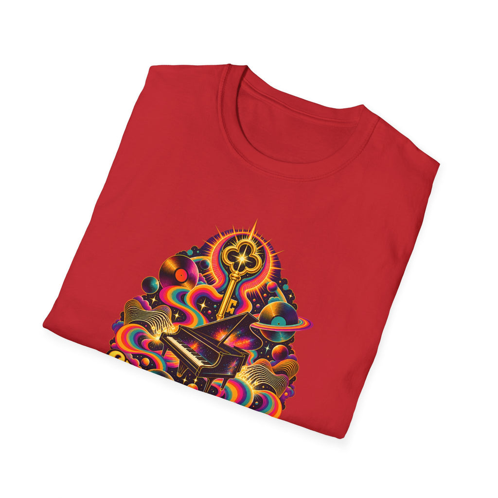Stevie Wonder Psychedelic Key Songs In The Key of Life T-Shirt