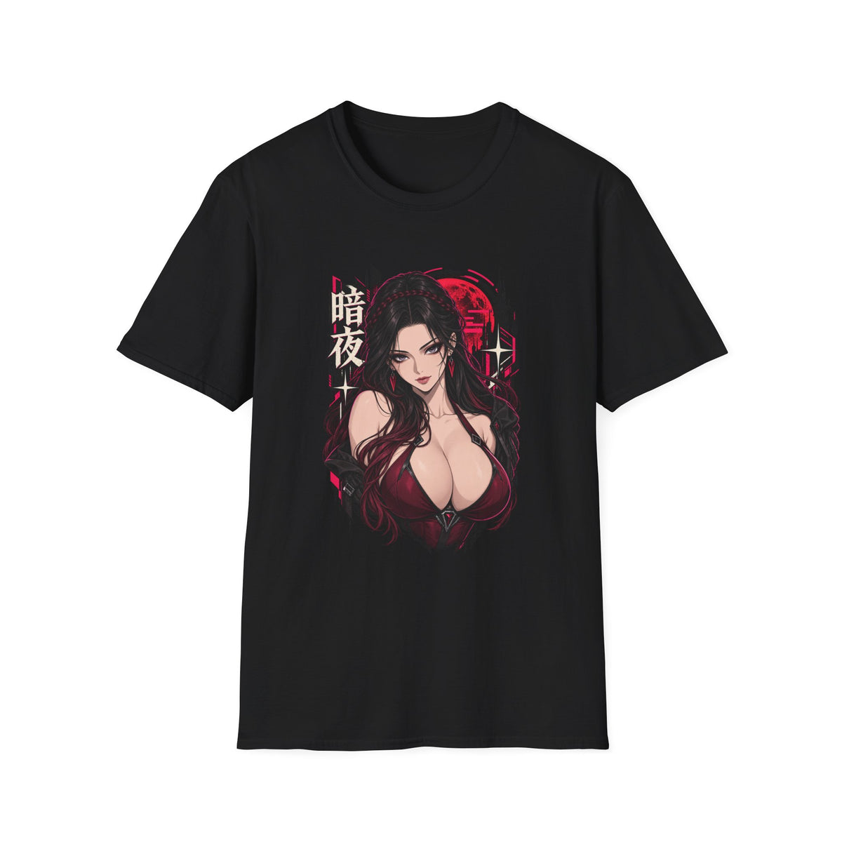 Noir | Sexy Anime Vampire Pin Up Girl | Waifu T-Shirt