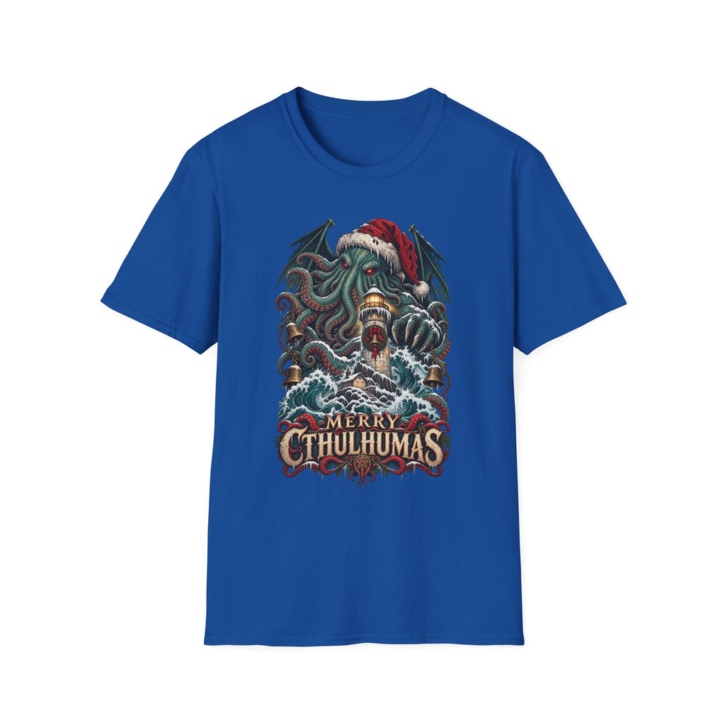 Merry Cthulhumas | Cthulhu Christmas T-Shirt