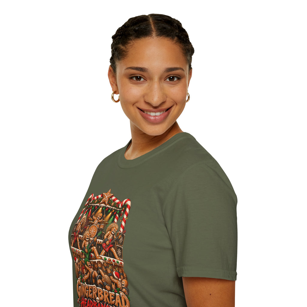 Gingerbread Headbangers | Christmas T-Shirt