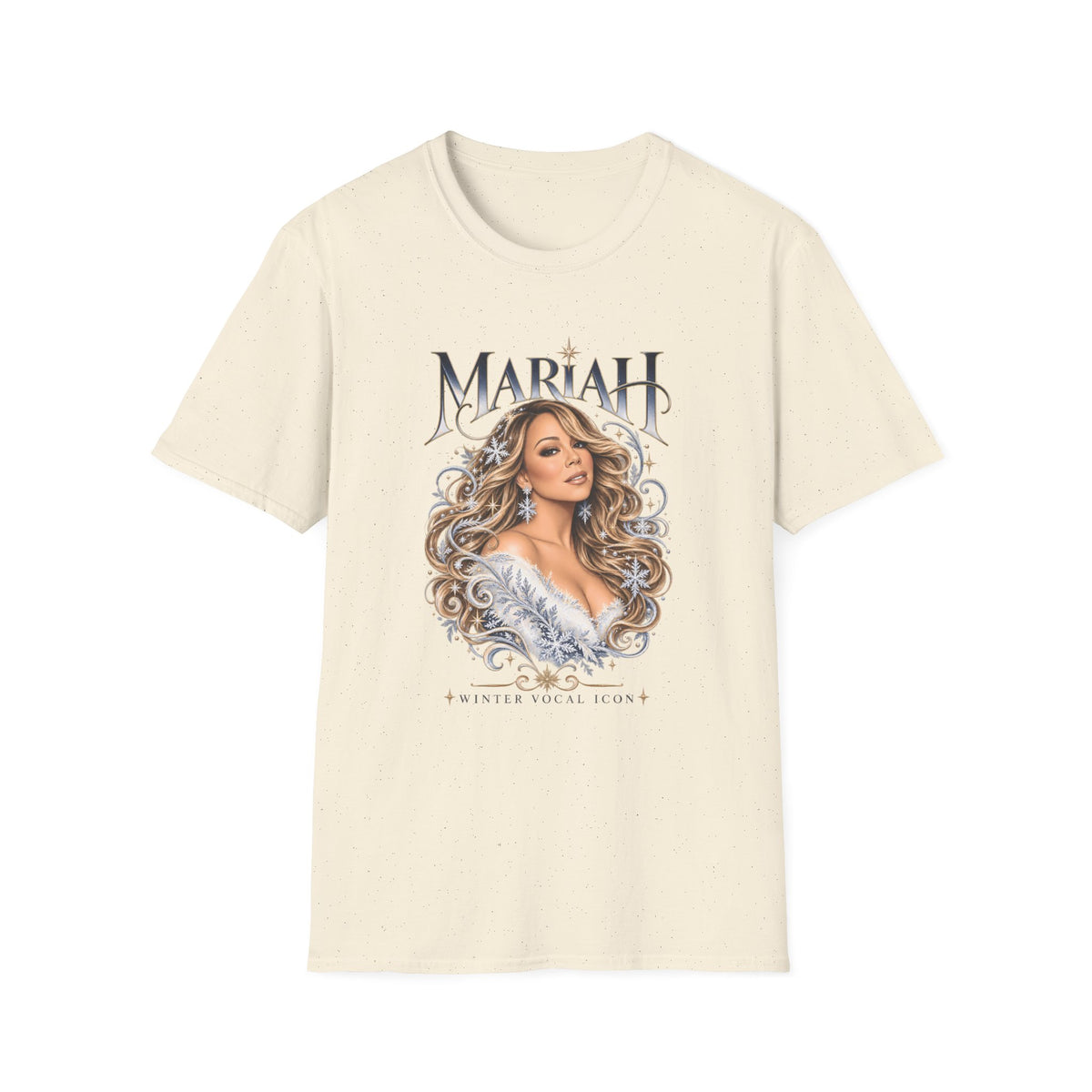 Mariah Carey Portrait T-Shirt | Classic Diva Holiday Pop Tee