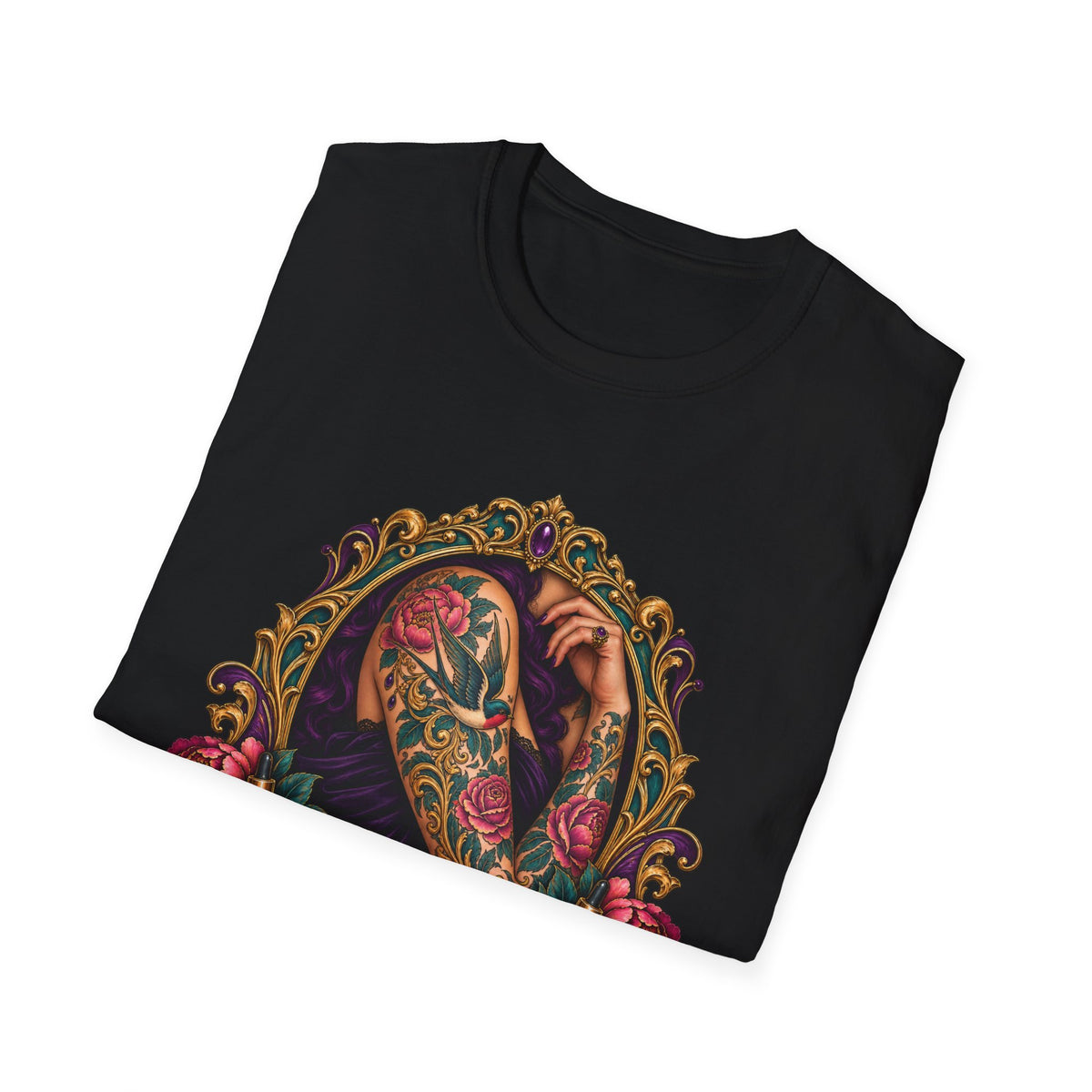 I Collect Art on My Skin Tattoo Collector T-Shirt Design