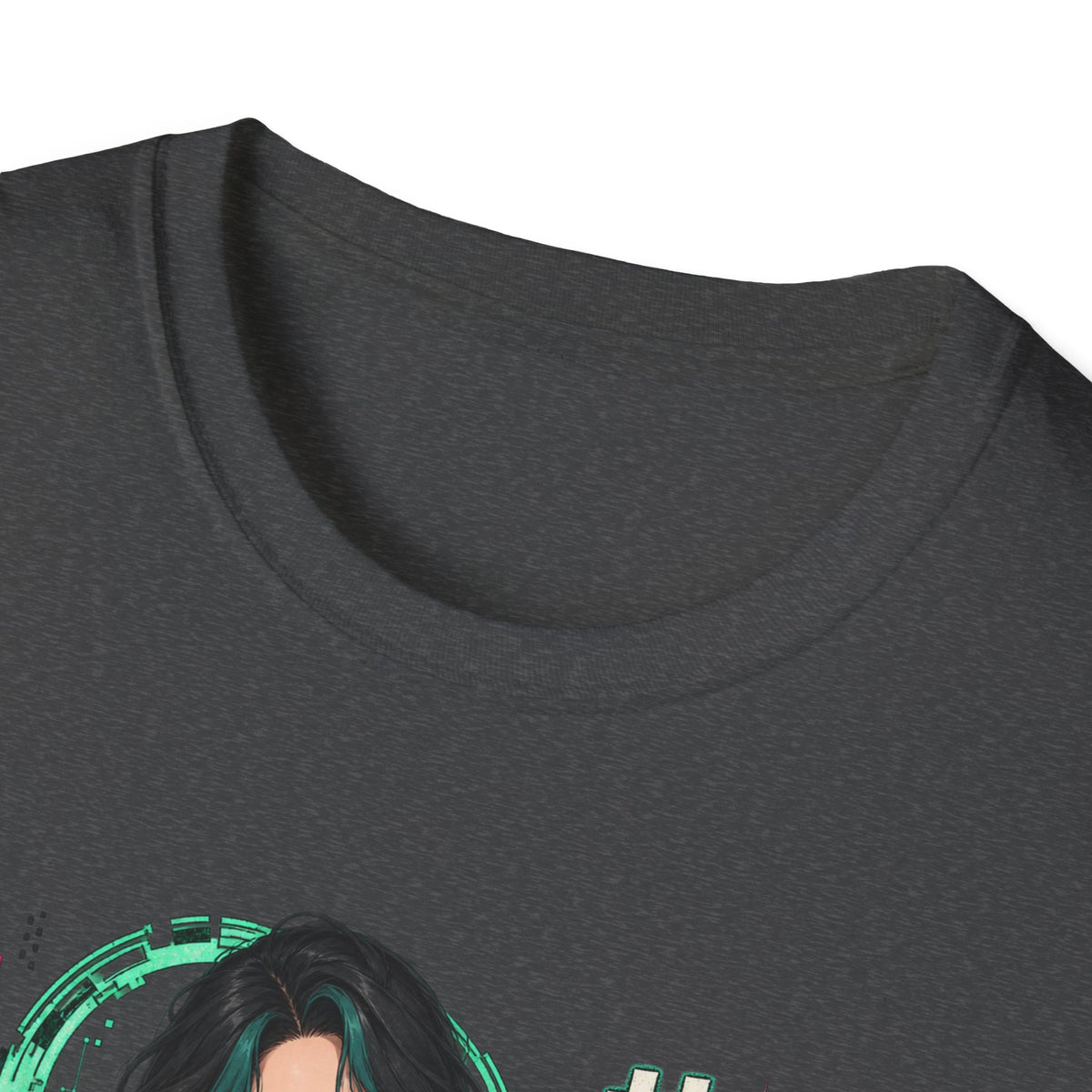 Jade | Sexy Anime Pin Up Girl | Waifu Graphic T‑Shirt