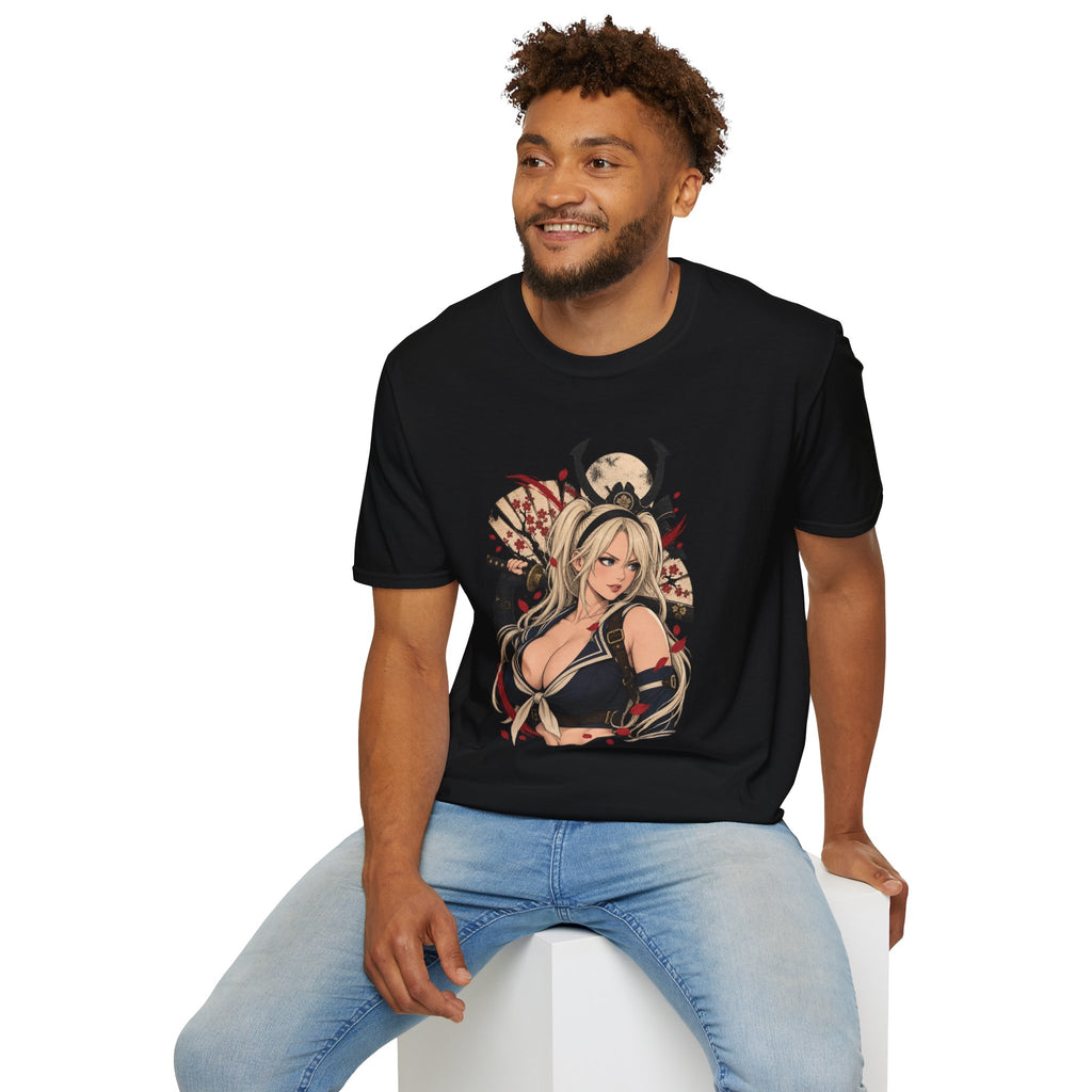 Babydoll | Samurai Anime Sexy Pin Up Girl Graphic T-Shirt