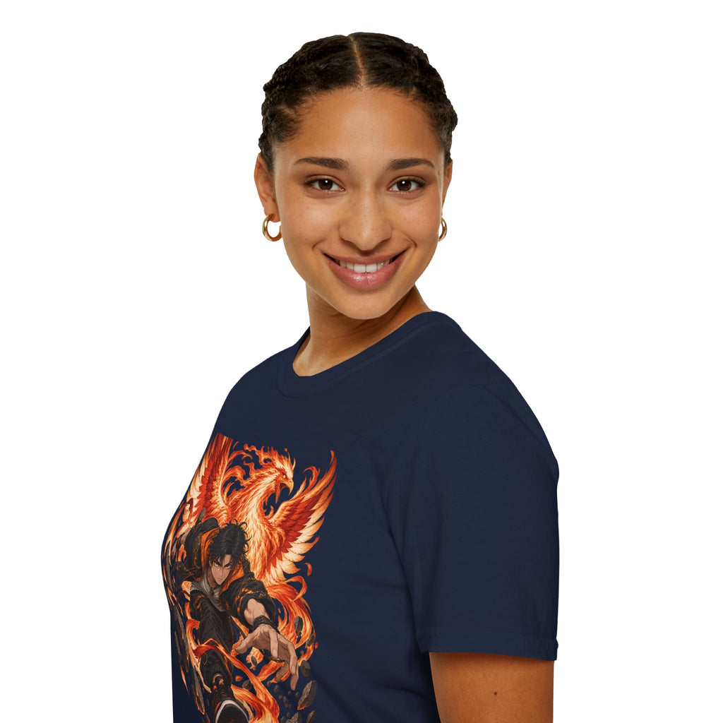 The Phoenix Warrior | Japanese Style | Anime Ninja T Shirt