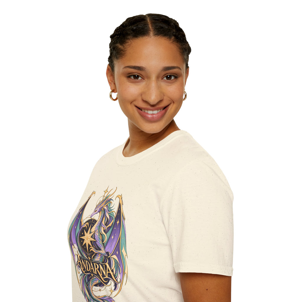 Andarna | Onyx Storm Dragon Graphic T-Shirt | Book Inspired