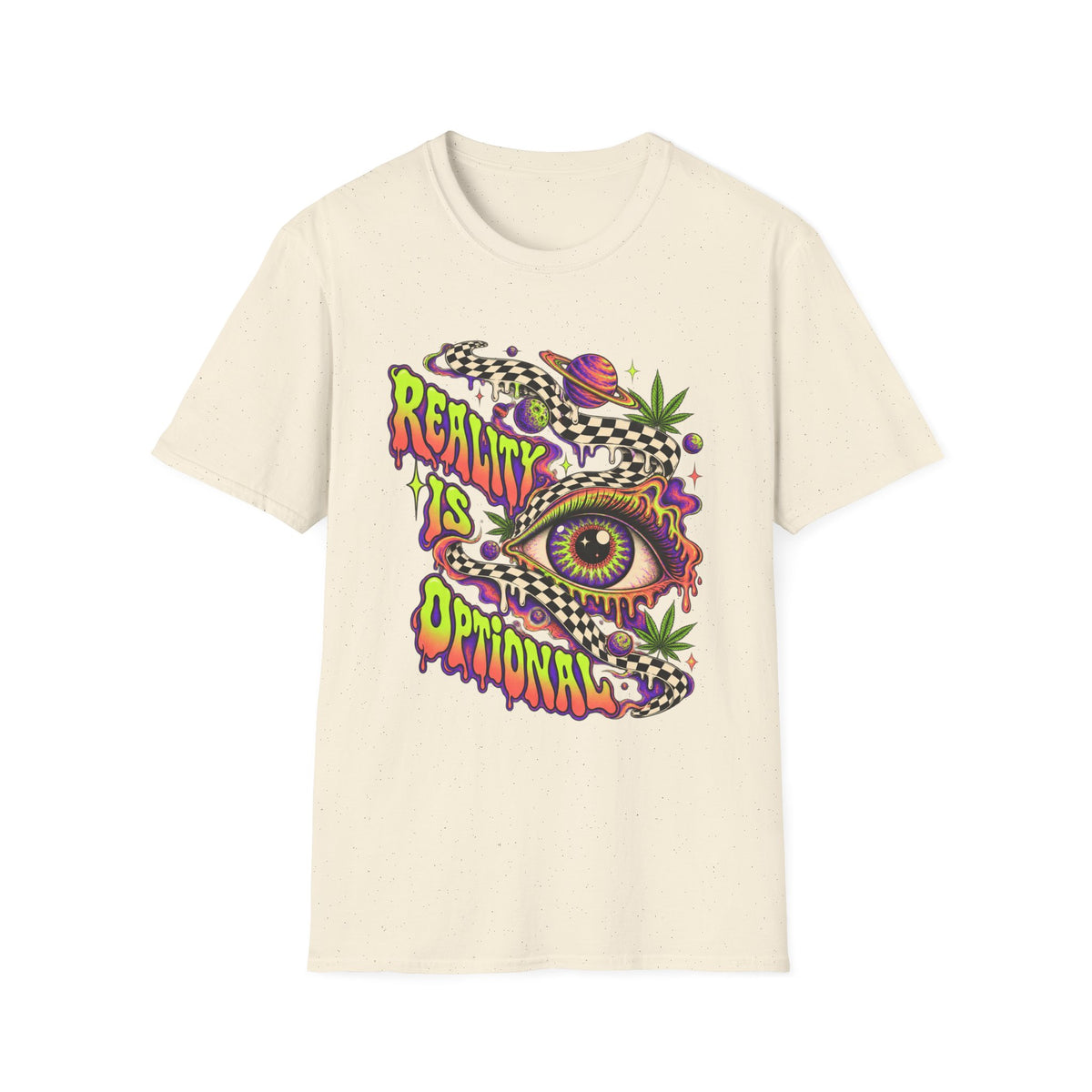 Reality is Optional | Trippy | Stoner | Tee
