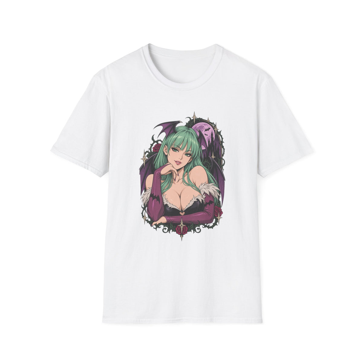 Morrigan | Sexy Pin Up Girl | Succubus Anime T-Shirt