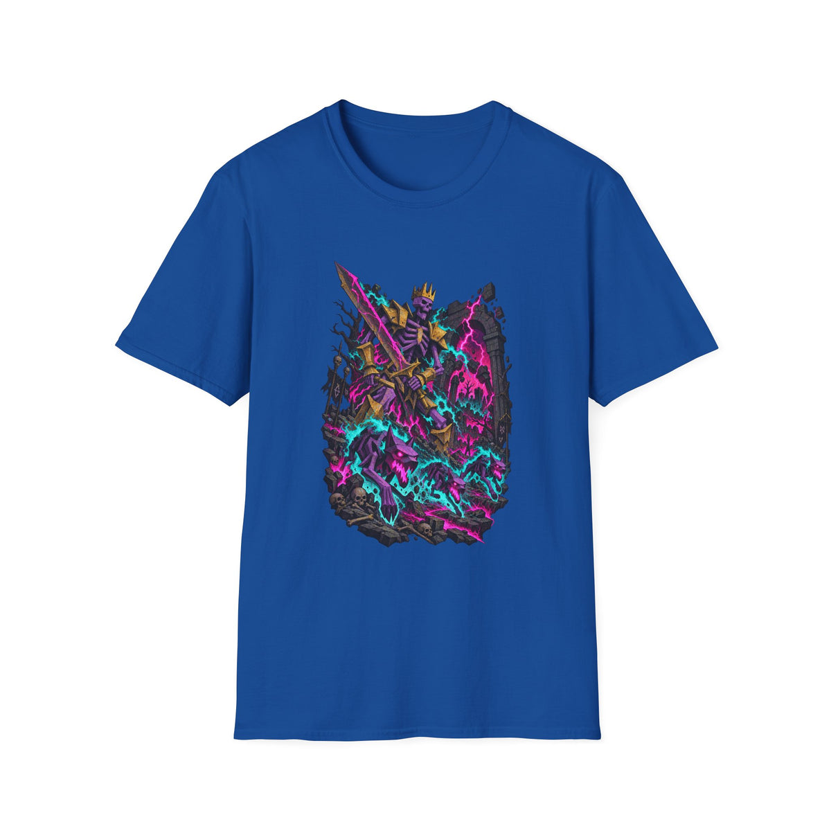 Skeleton Lich King | Final Boss | Gamer Shirt