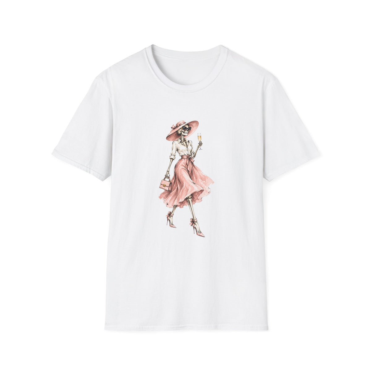 High Maintenance Is a Lifestyle | Fashionable Pink Vintage Lady Graphic Tee