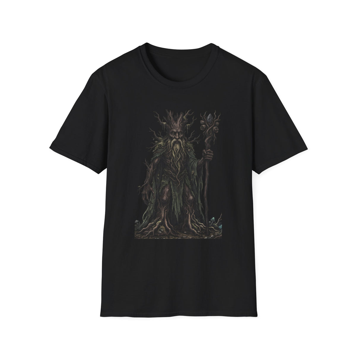 Ent Wizard - T-Shirt, Gothic / Dark Fantasy Ent Design