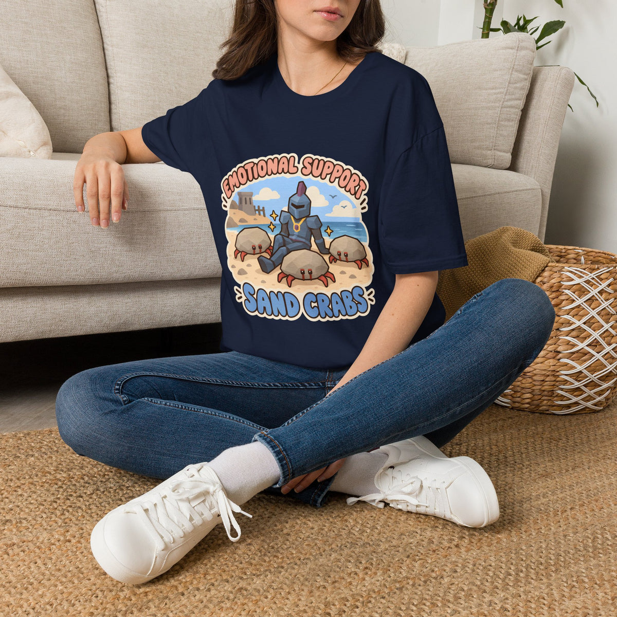 Emotional Support Rock Crabs - Runescape / OSRS Inspired T-Shirt