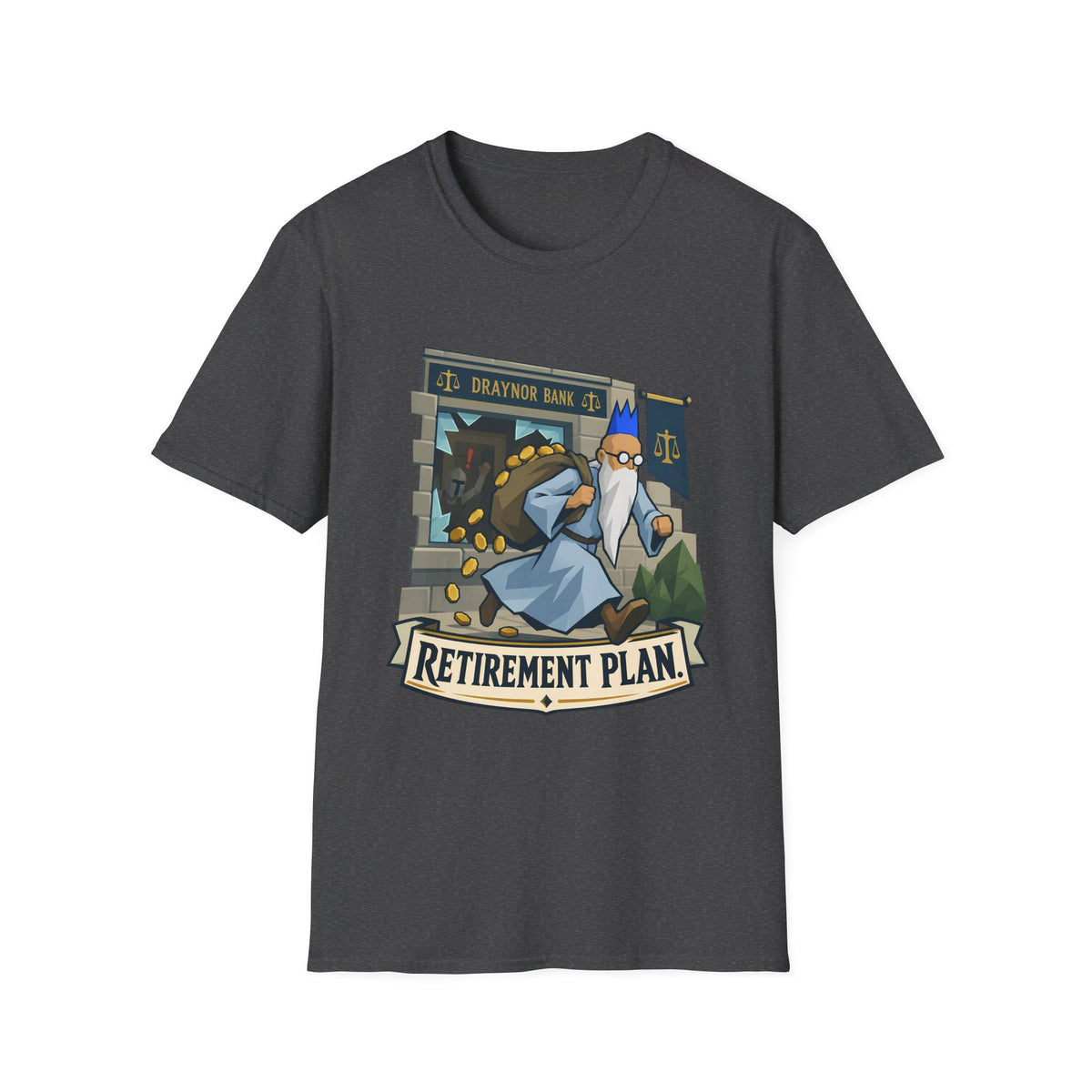 Retirement Plan Wise Old Man OSRS / Runescape T-Shirt