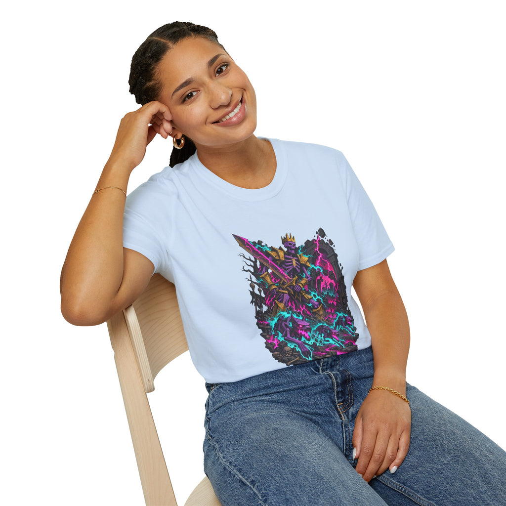 Skeleton Lich King | Final Boss | Gamer Shirt