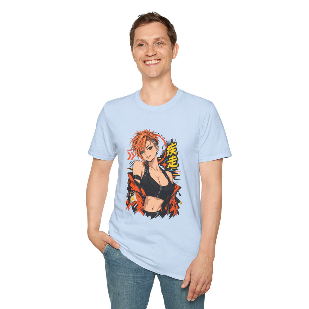 Amber | Anime Punk Sexy Pin Up Girl T-Shirt
