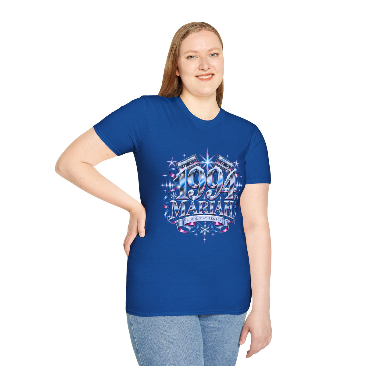 1990s Mariah Carey Graphic T-Shirt | Retro Cassette Pop Vintage Tour Style