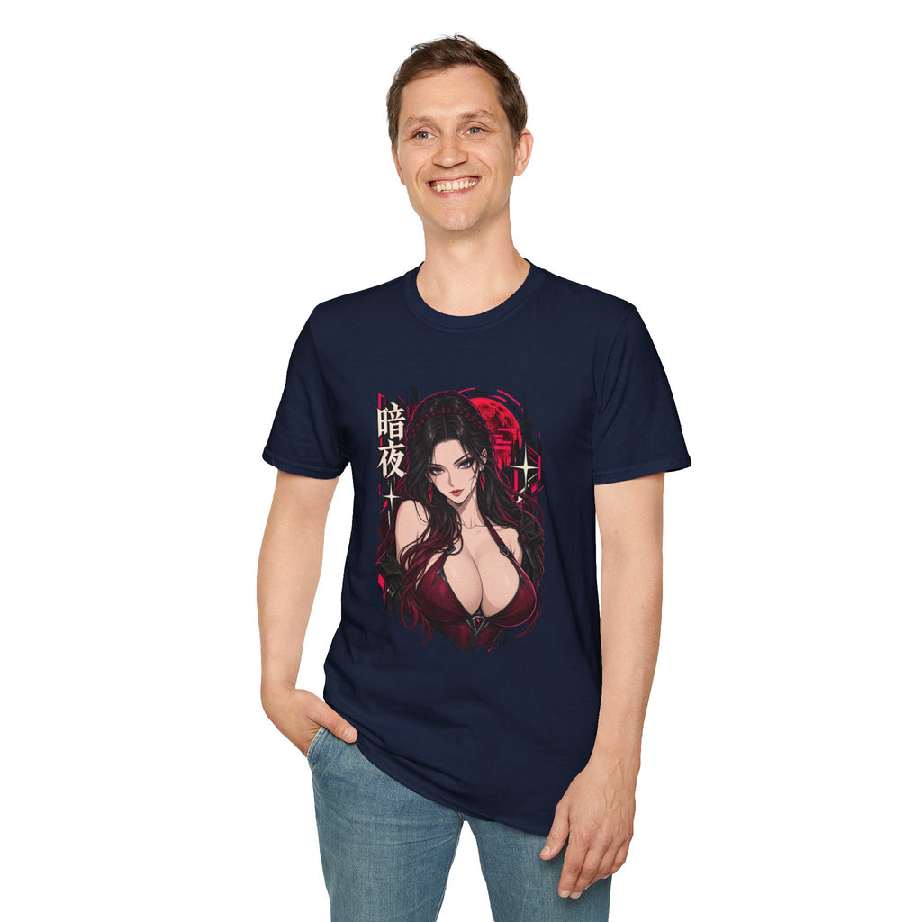 Noir | Sexy Anime Vampire Pin Up Girl | Waifu T-Shirt