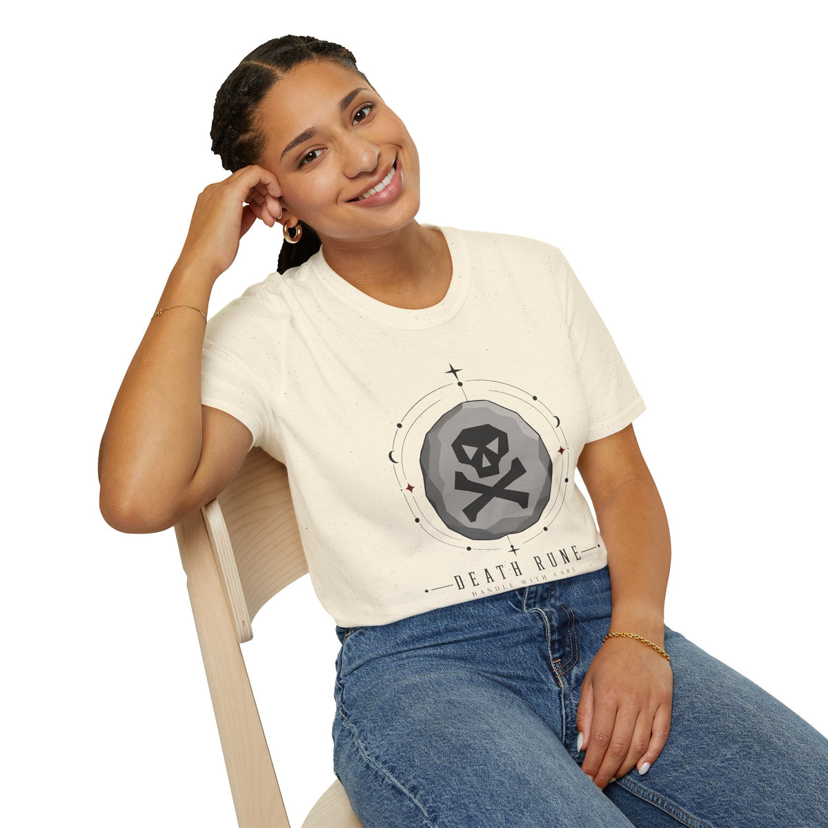 Death Rune T‑Shirt - Runescape / OSRS Inspired Graphic Tee