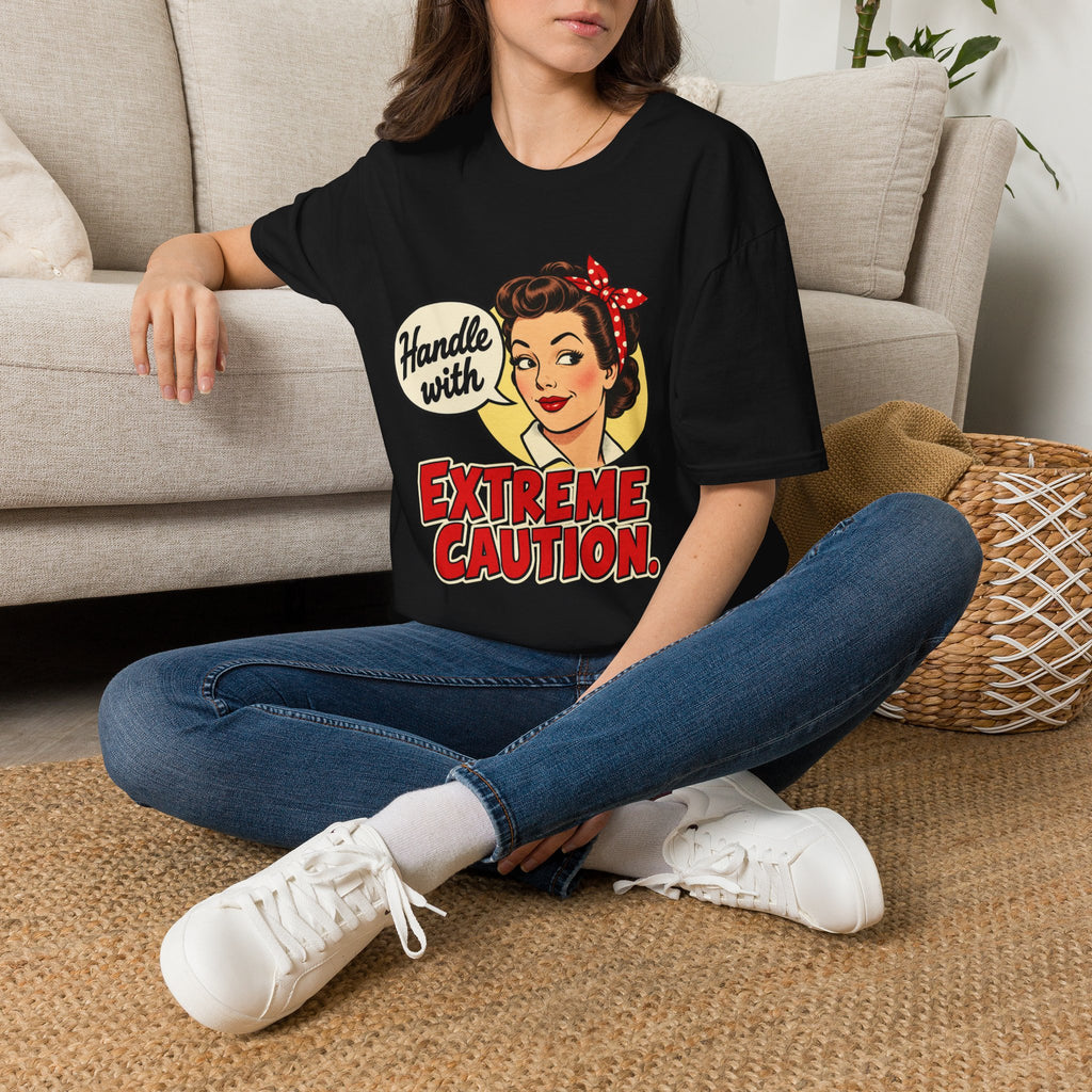Handle with Extreme Caution | Retro Tee