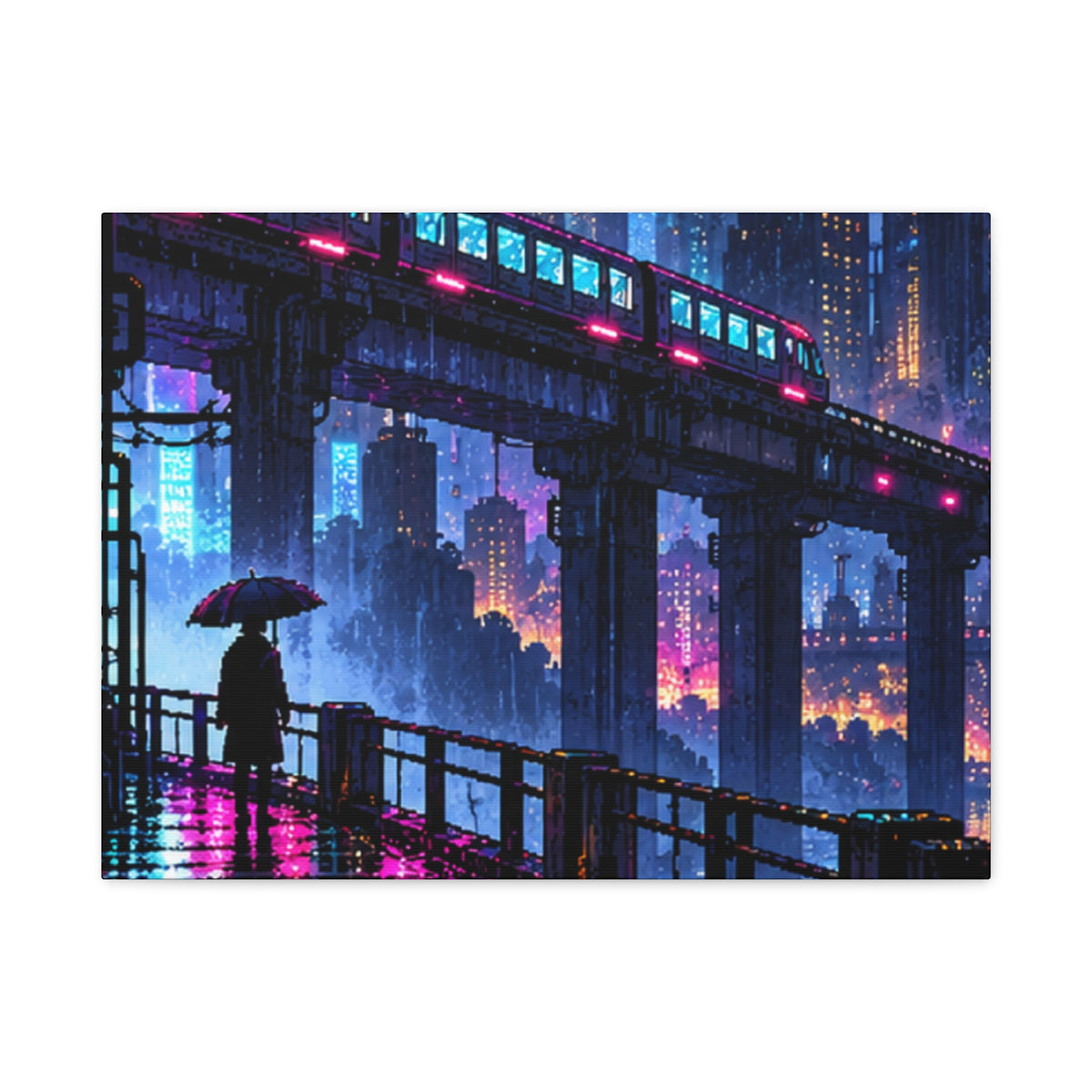 Stretched Matte Canvas Print — 1.25" Depth (Custom Design)