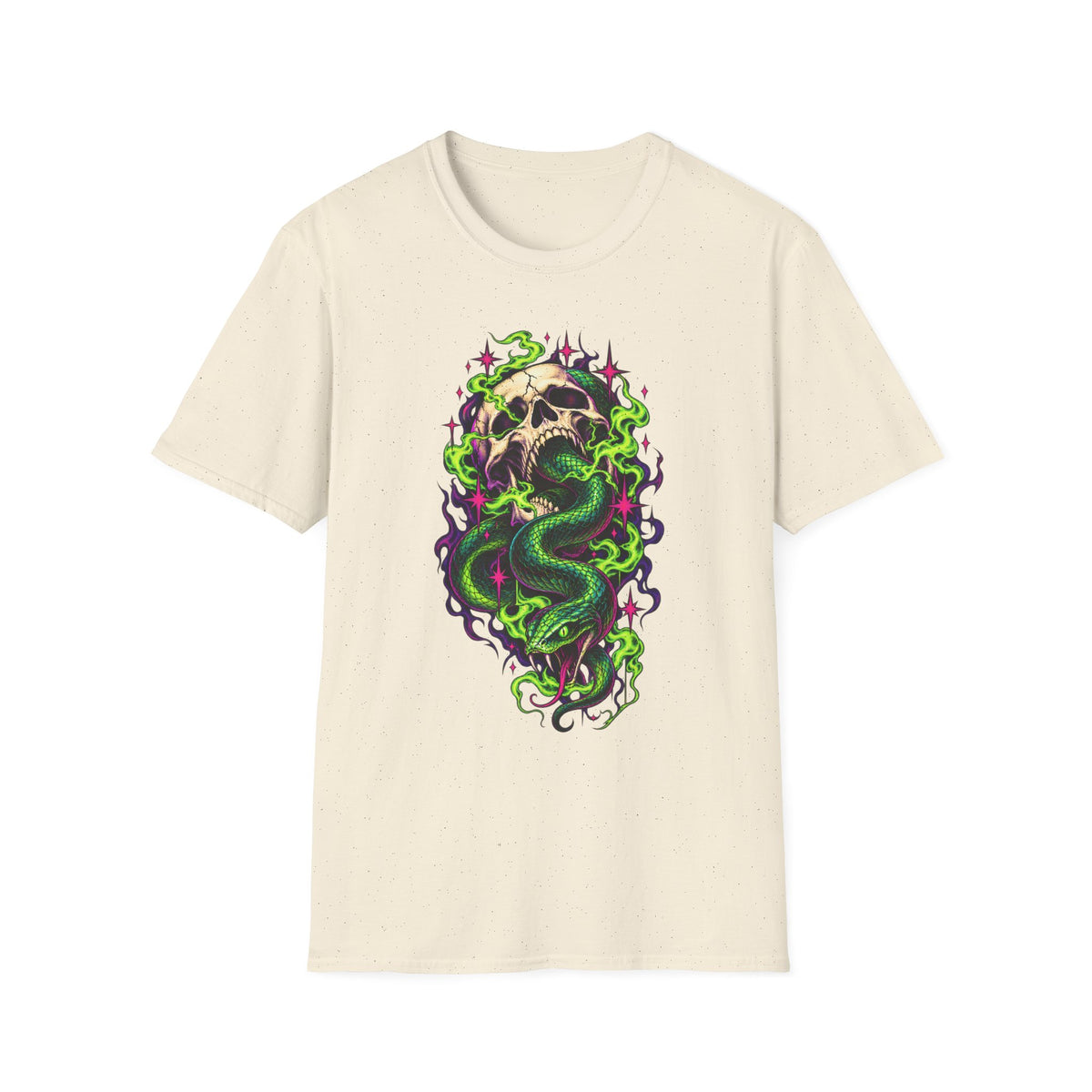 Dark Mark | Skull & Neon Snake Harry Potter T-Shirt