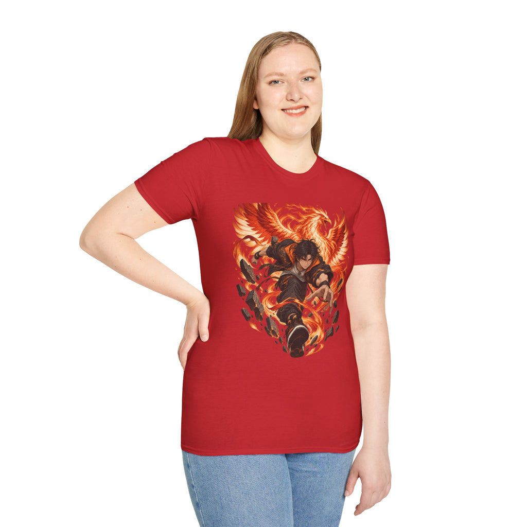 The Phoenix Warrior | Japanese Style | Anime Ninja T Shirt