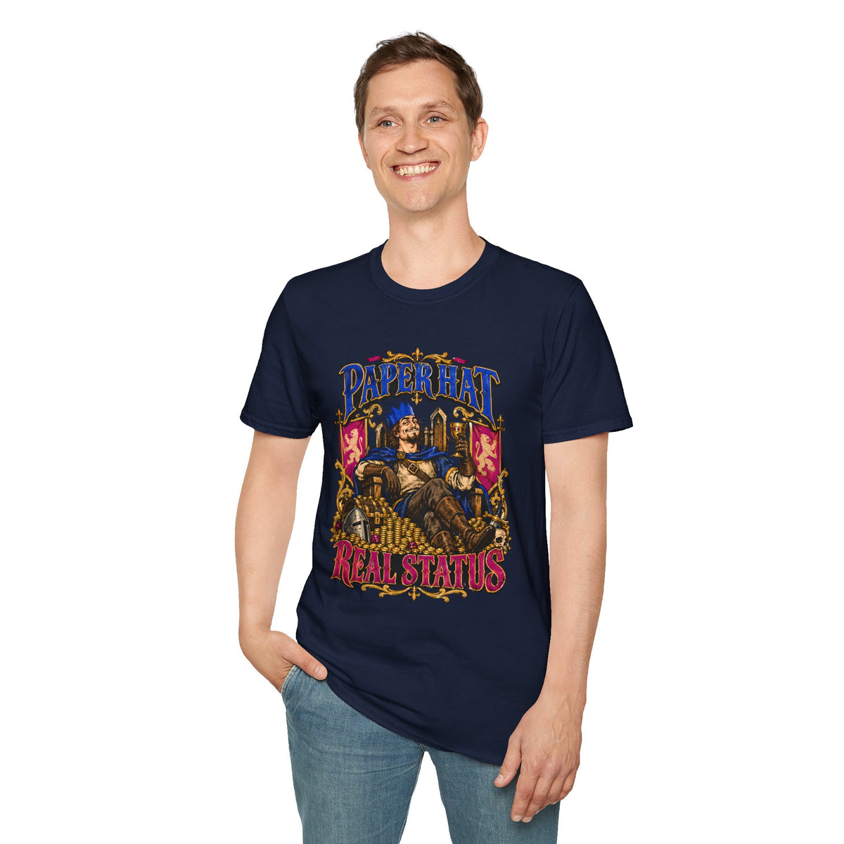Blue Party Hat Tee OSRS / Runescape Inspired T-Shirt