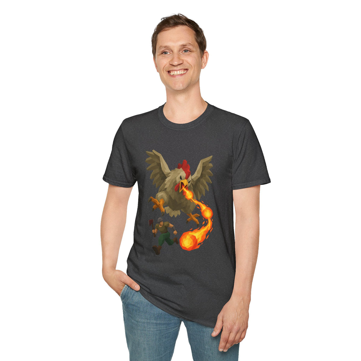 EVIL CHICKEN | OSRS | Runescape Inspired Graphic T Shirt