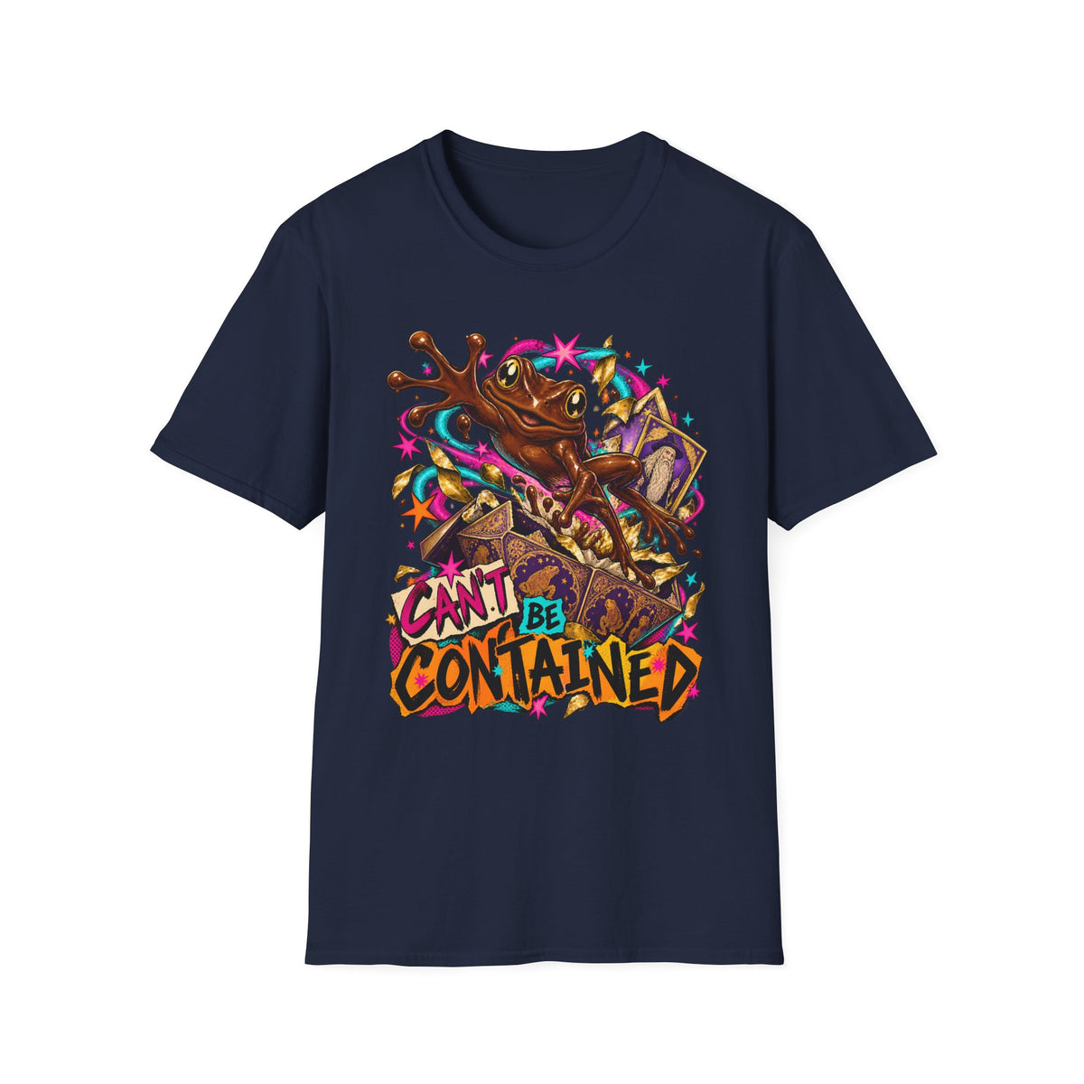 Cant be Contained | Harry Potter Chocolate Frog Graphic T Shirt