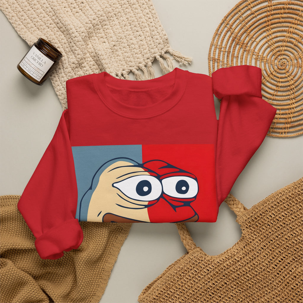 FeelsGoodMan Sweatshirt - Retro Meme Pepe Crewneck