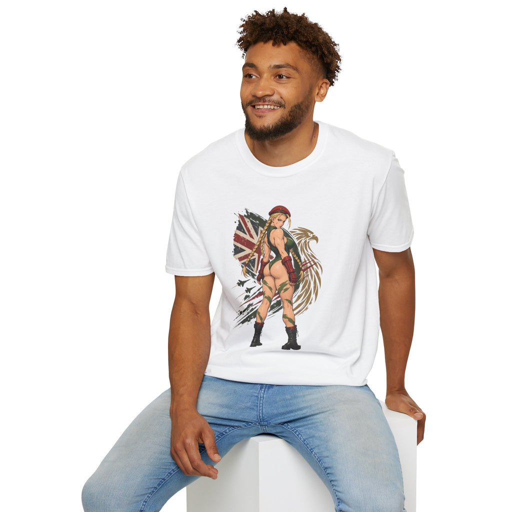 Cammy Street Fighter | Sexy Cammy Pin Up Girl Graphic T Shirt