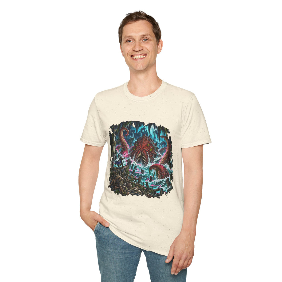 Kraken vs Trident | OSRS | Runescape Inspired T Shirt