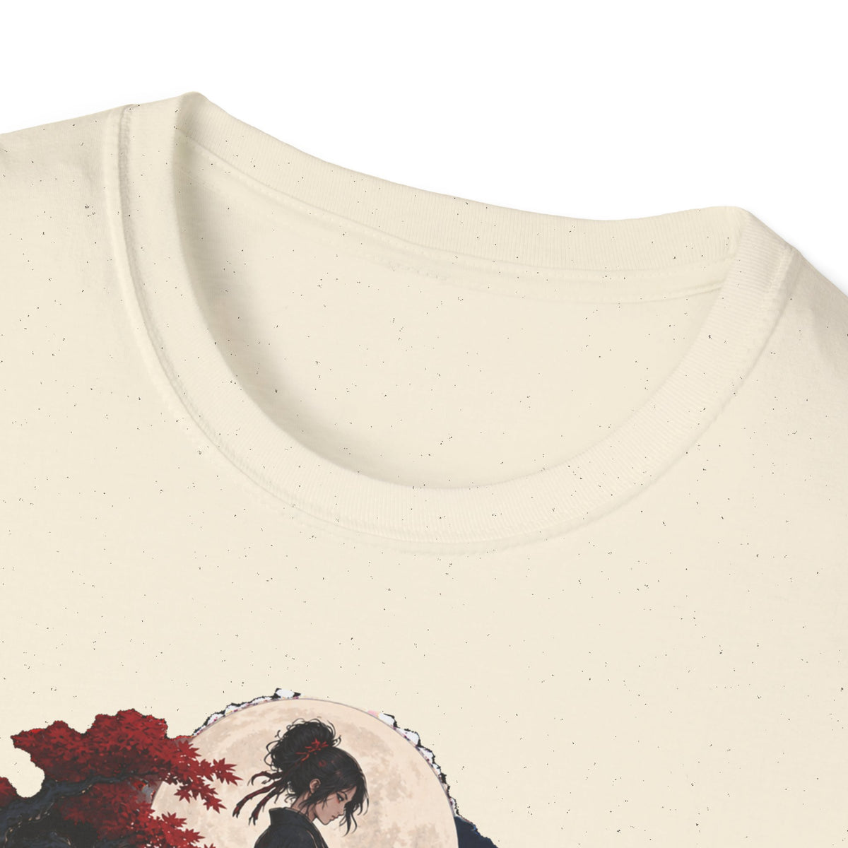 Reflection of a Monster | Moonlit Wolf Spirit T-Shirt | Samurai Silhouette Graphic Tee