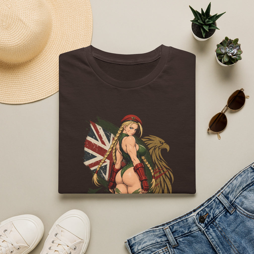 Cammy Street Fighter | Sexy Cammy Pin Up Girl Graphic T Shirt