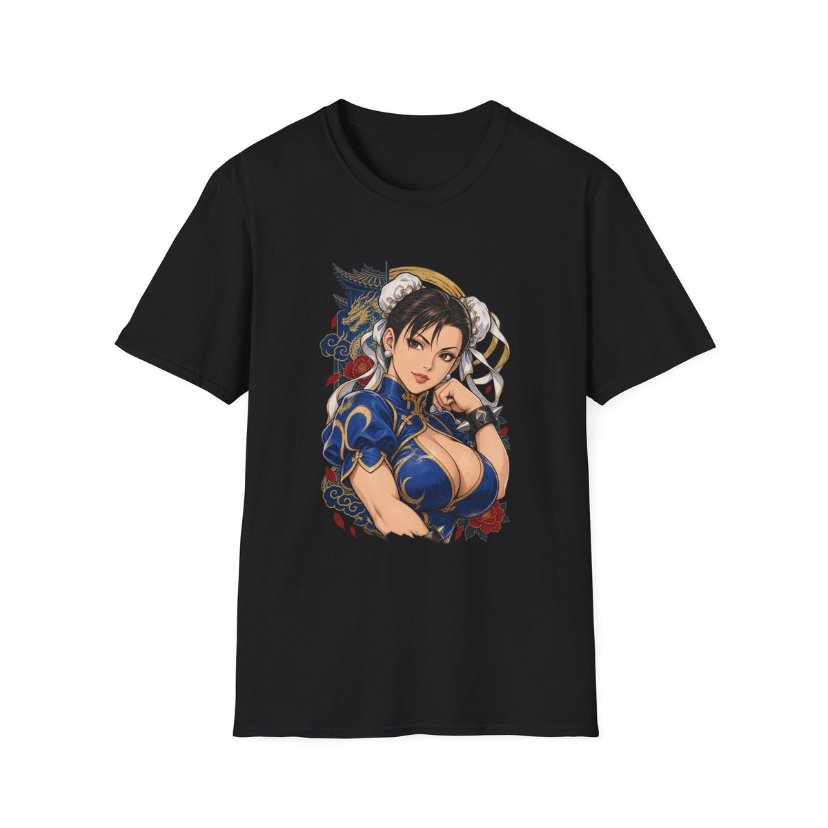 Chun-Li | Sexy Pin Up Girl | Gamer Anime Fighter T-Shirt