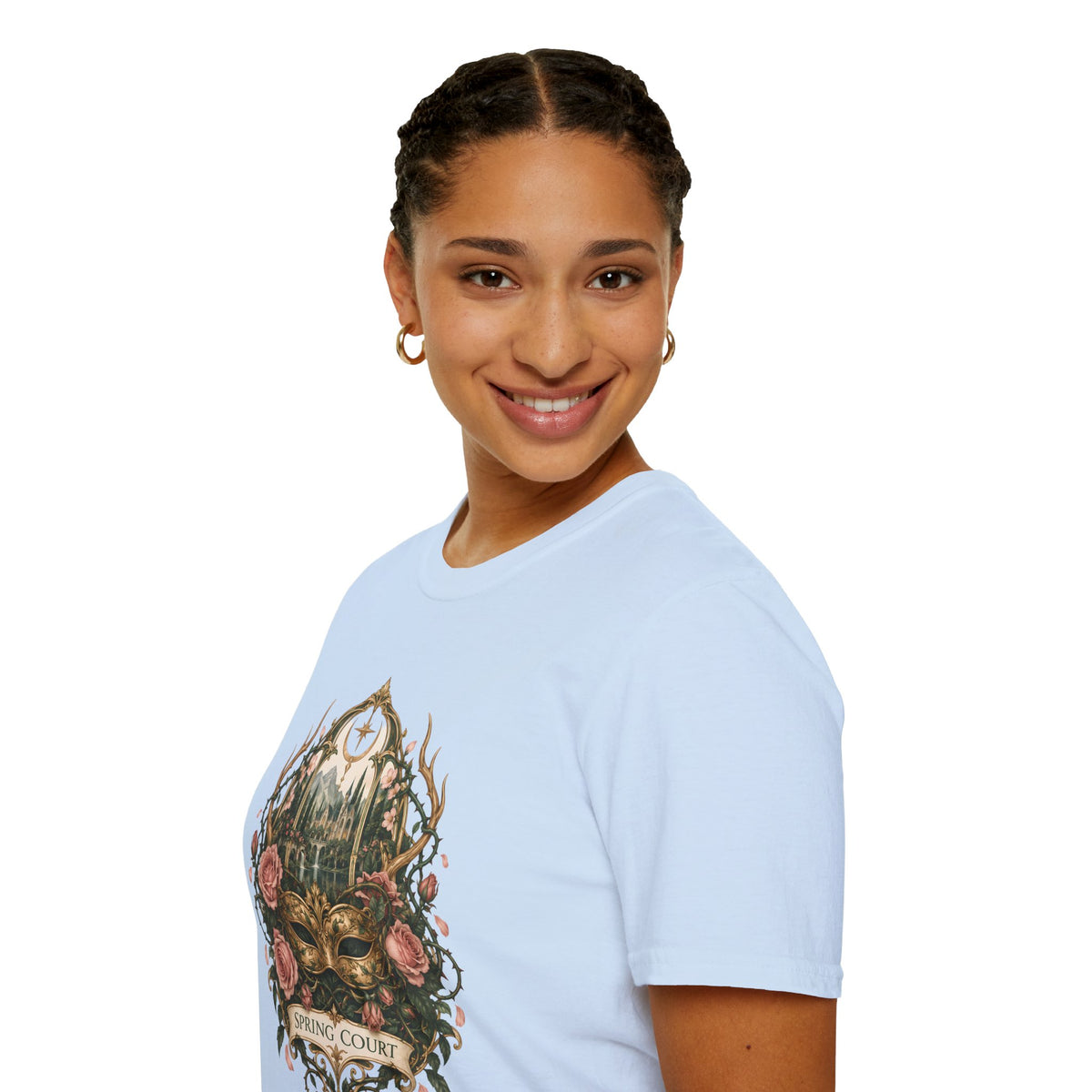 Spring Court | ACOTAR Book Floral Masquerade T-Shirt