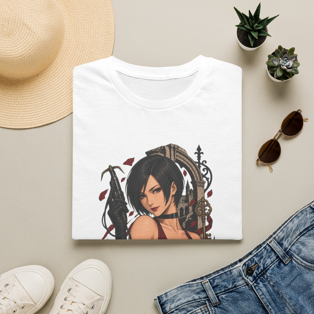 Ada Wong | Residsent Evil Gothic Anime Pin Up Girl T-Shirt