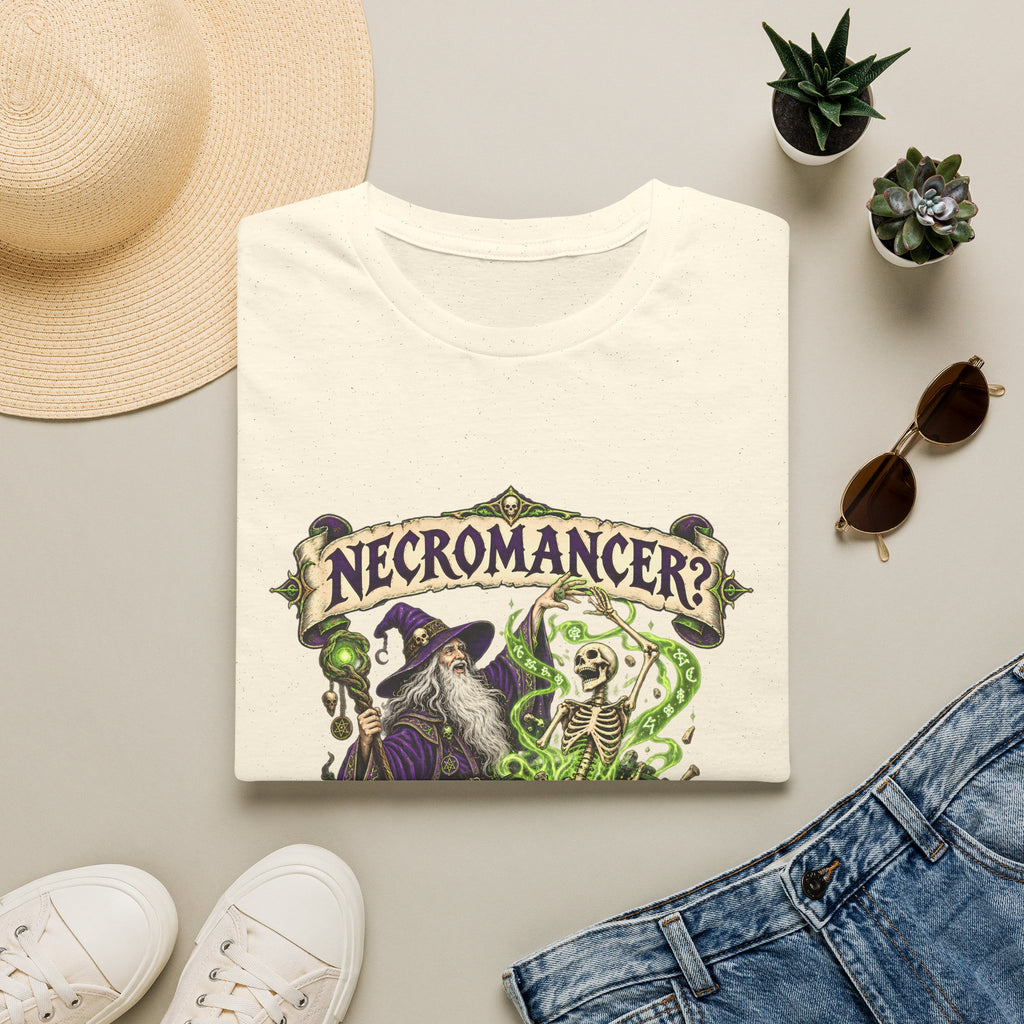 Necromancer? I Prefer People Recycler T-Shirt | Funny Gothic Halloween Tee