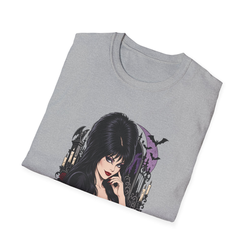Elvira | Mistress of the Dark | Gothic Vampyress Pinup Girl | Sexy Halloween T-Shirt