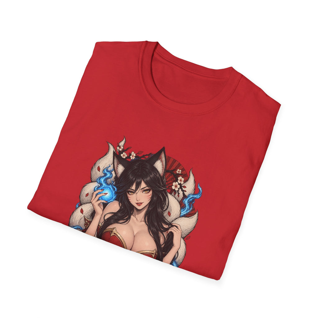 Ahri | League of Legends | Anime Pin Up Kitsune Girl T-Shirt