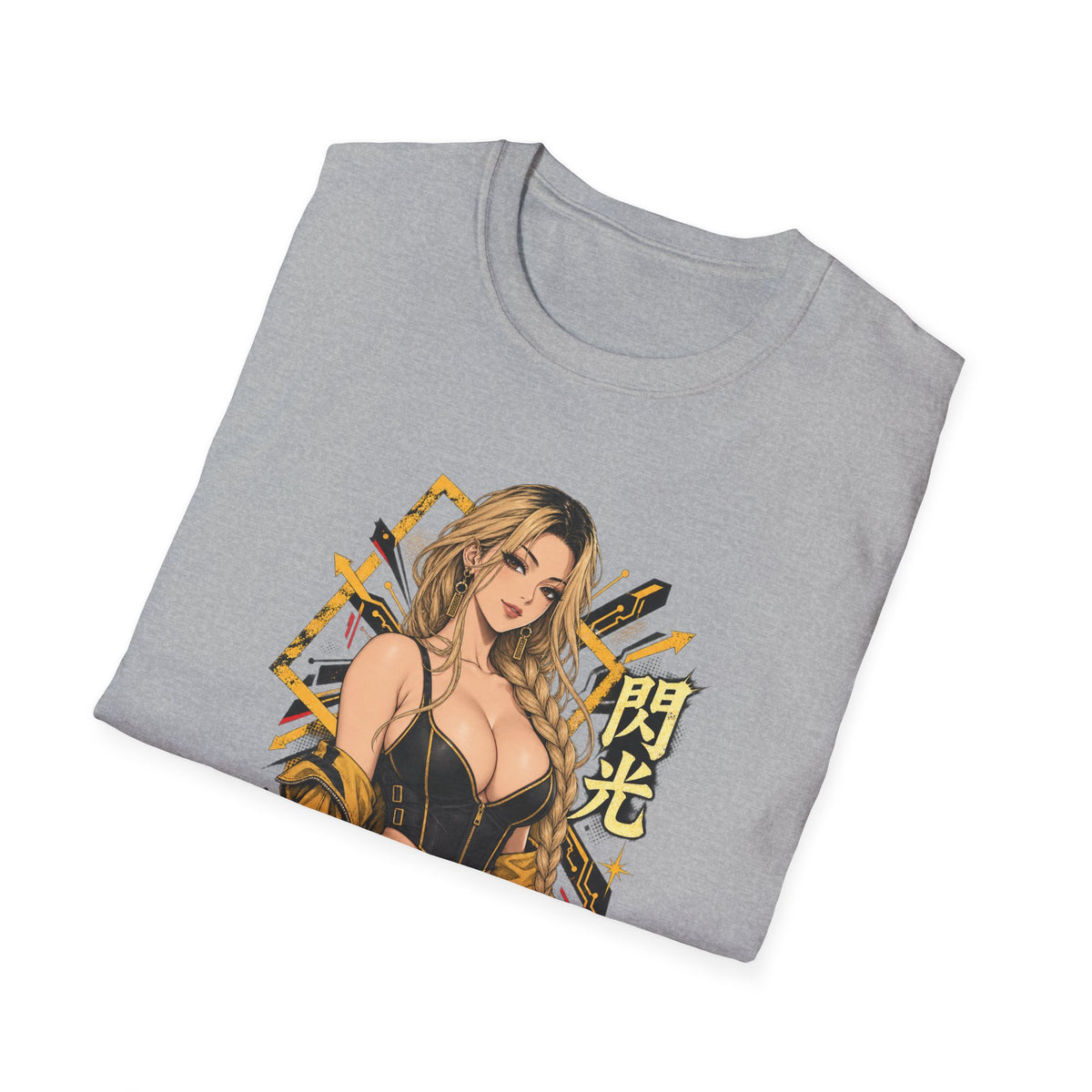 Sunny | Sexy Pin Up Golden Samurai Hot Girl T-Shirt
