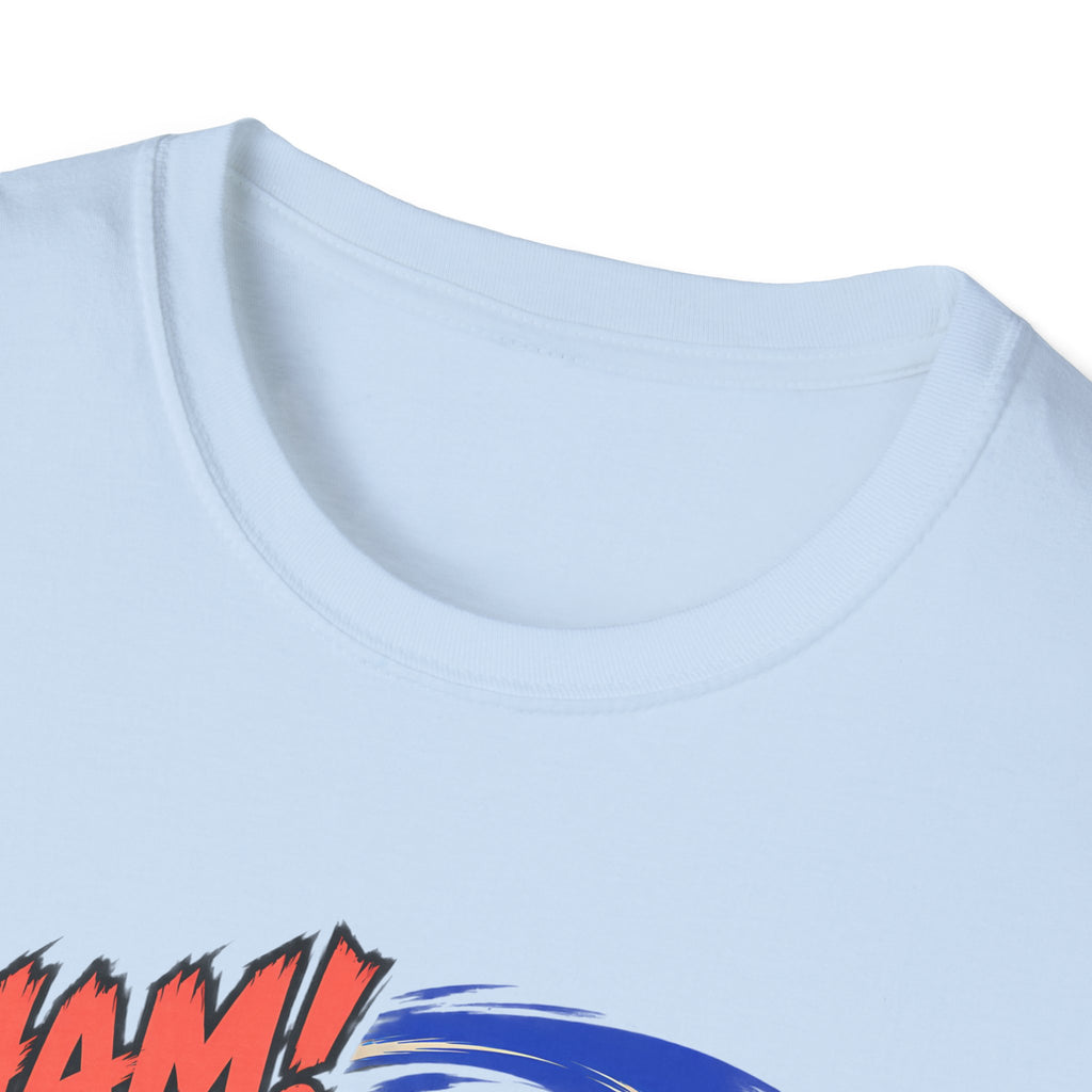 WHAM! | Anime Cartoon Ninja Kick Graphic T Shirt