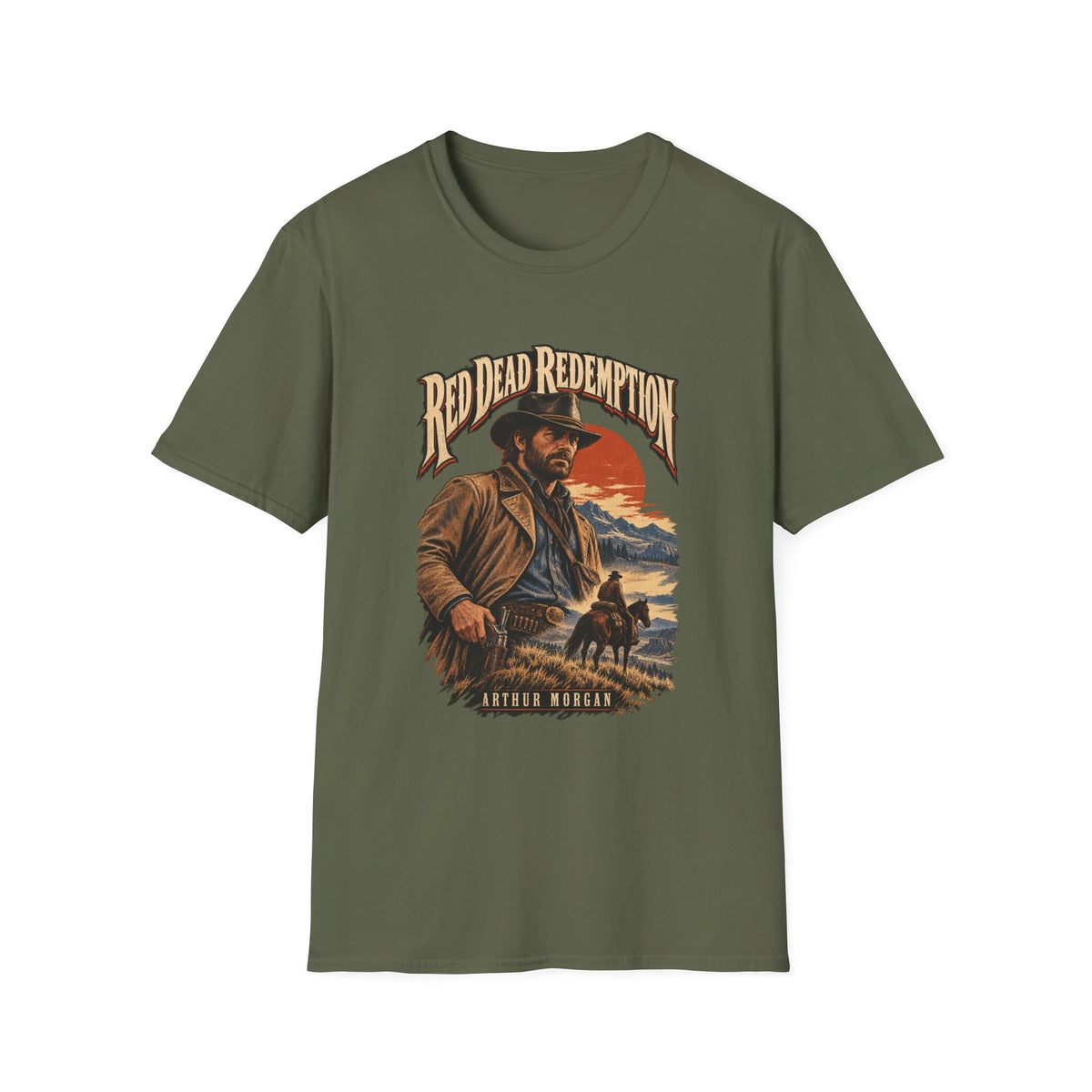 Red Dead Redemption | Arthur Morgan Vintage Western T-Shirt