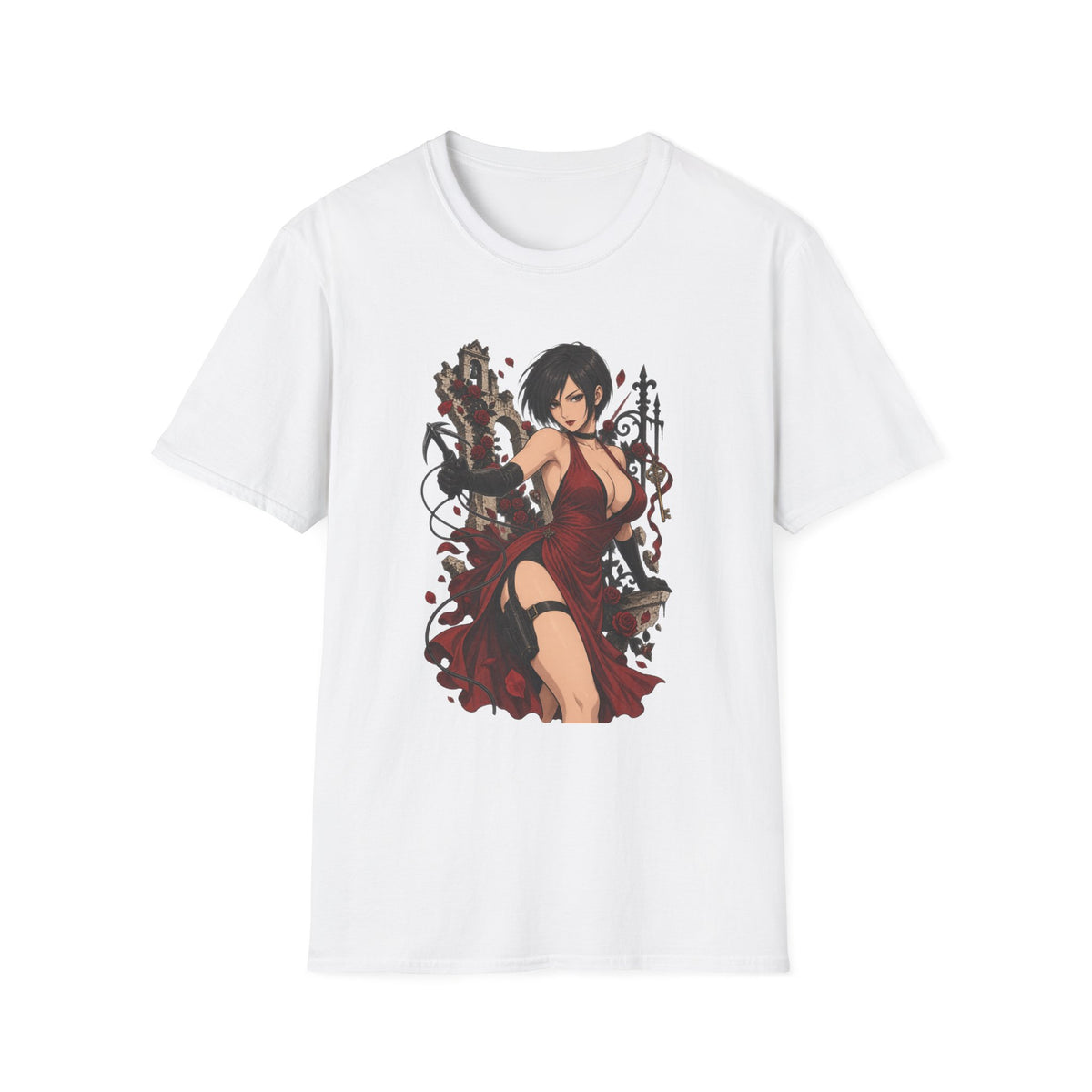 Ada Wong | Resident Evil | Anime Style Pin up Girl T-Shirt