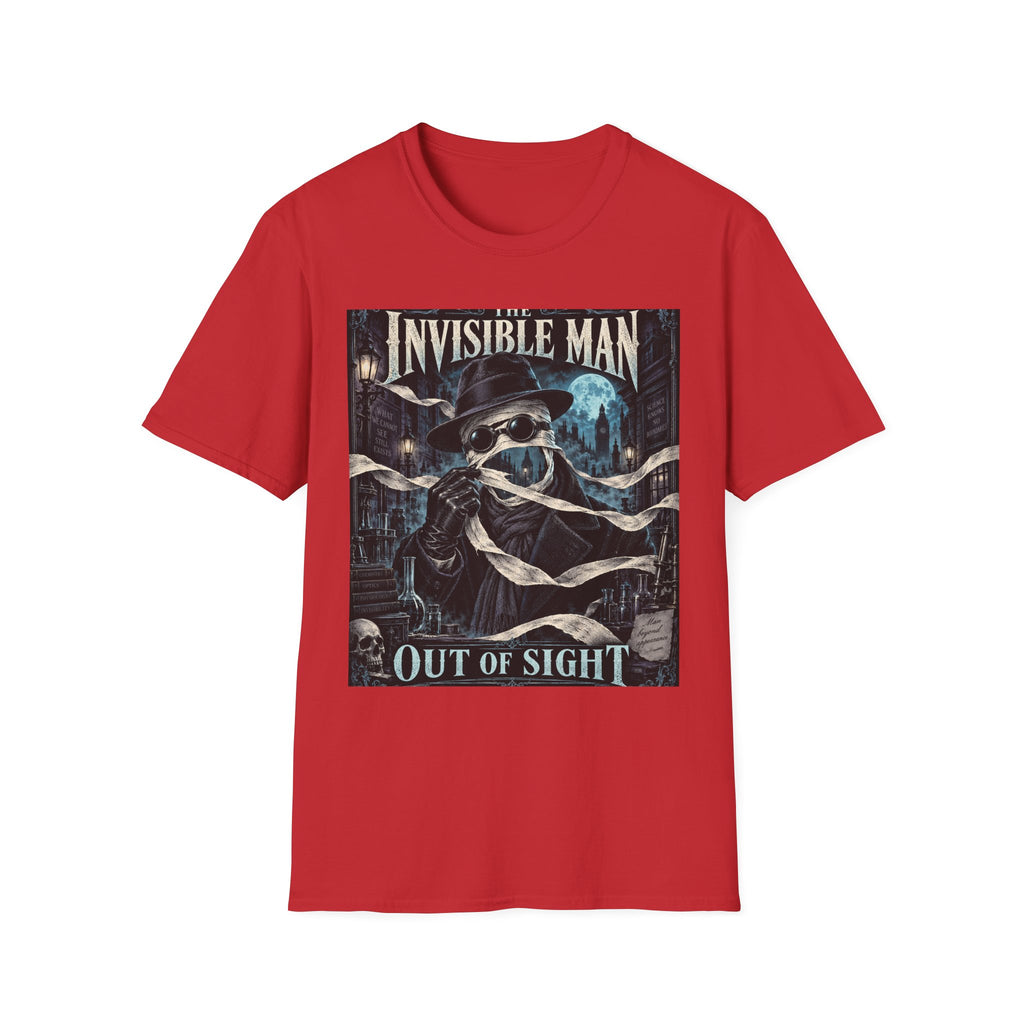 Invisible Man Graphic T-Shirt — Vintage Horror Novel Design