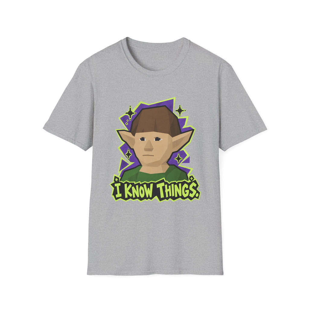 Gnome Child - "I know things" Runescape Inspired T-Shirt